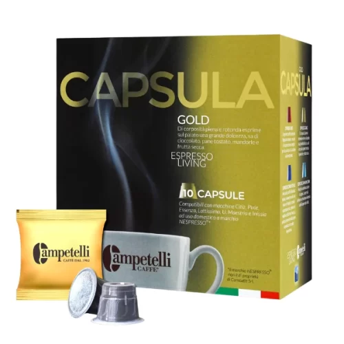 Box capsule miscela gold