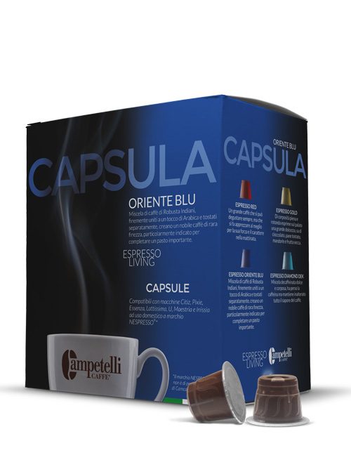 Capsula miscela ORIENTE BLU 50 capsule