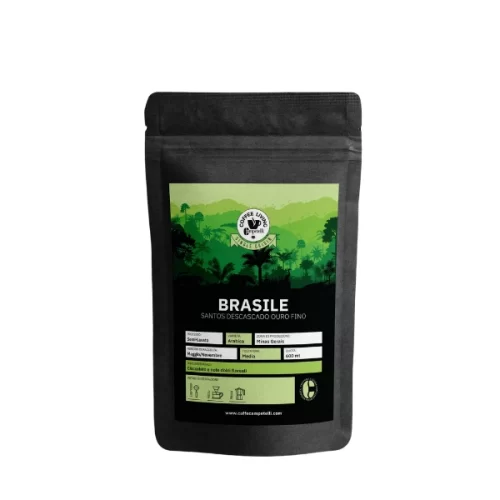 Busta caffè Brasile Santos Descascado