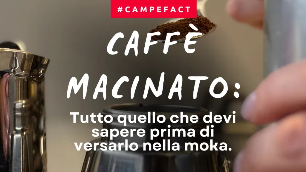 Copertina articolo caffè macinato moka