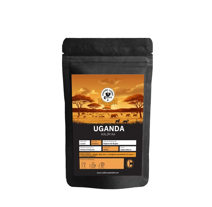 Busta caffè monorigine Uganda Kalim AA